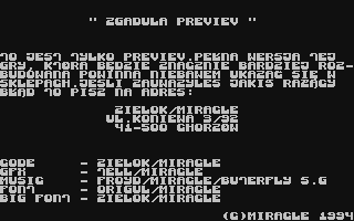 C64 GameBase Zgadula_[Preview] [Miracle] 1994